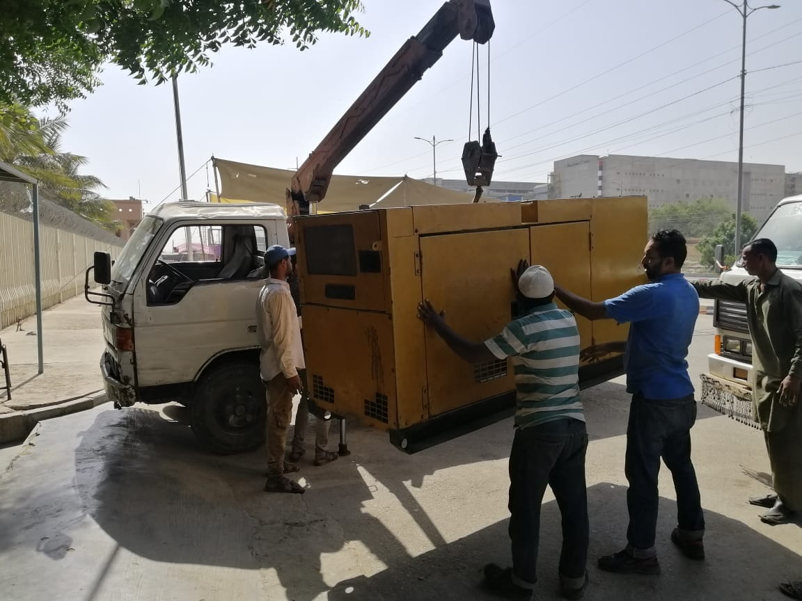 Hudson Engineering generator installation services in Karachi, Pakistan