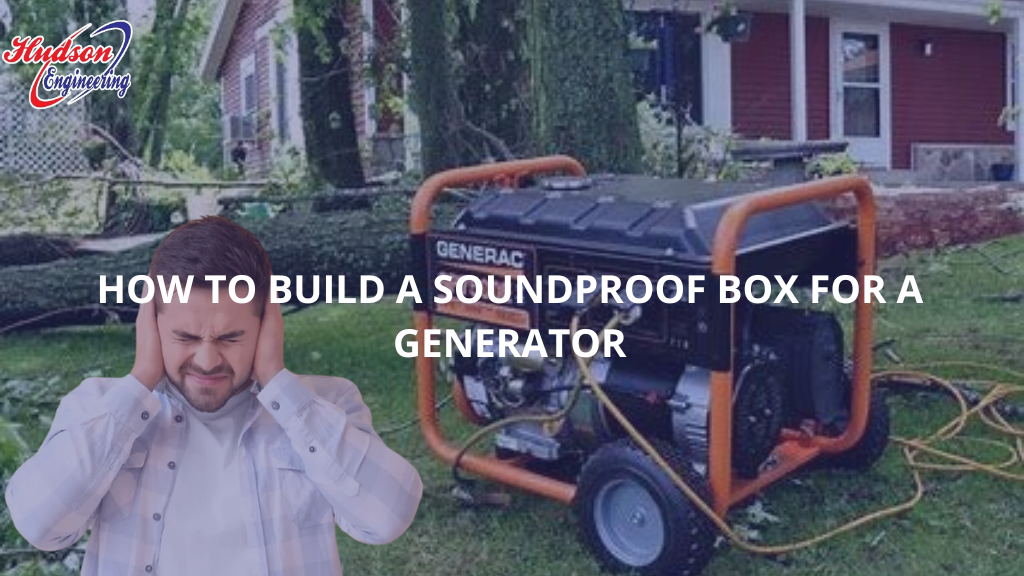 how to build a soundproof box for a generator