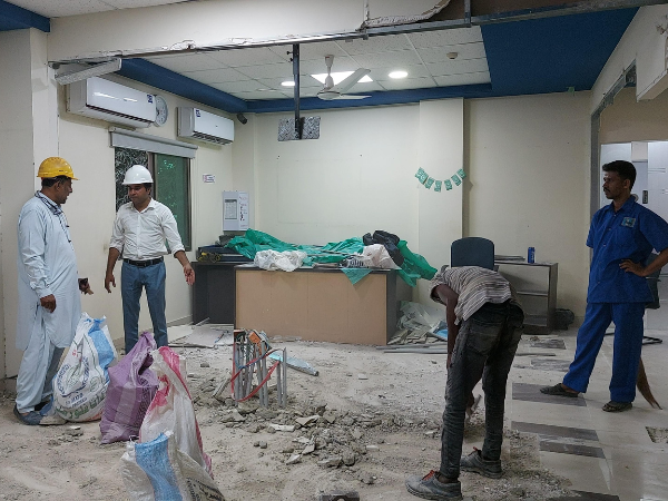 office building renovation