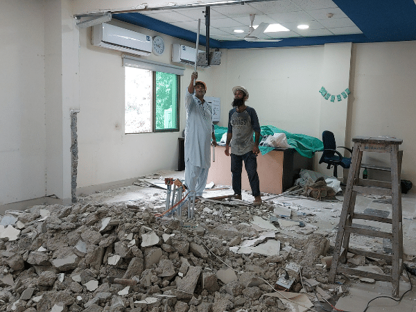office renovation